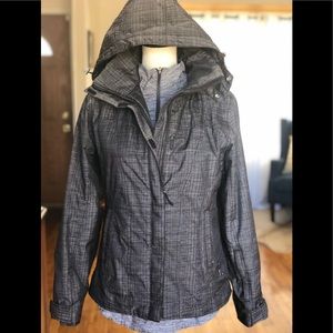 NILS  Dark Grey Ski Jacket